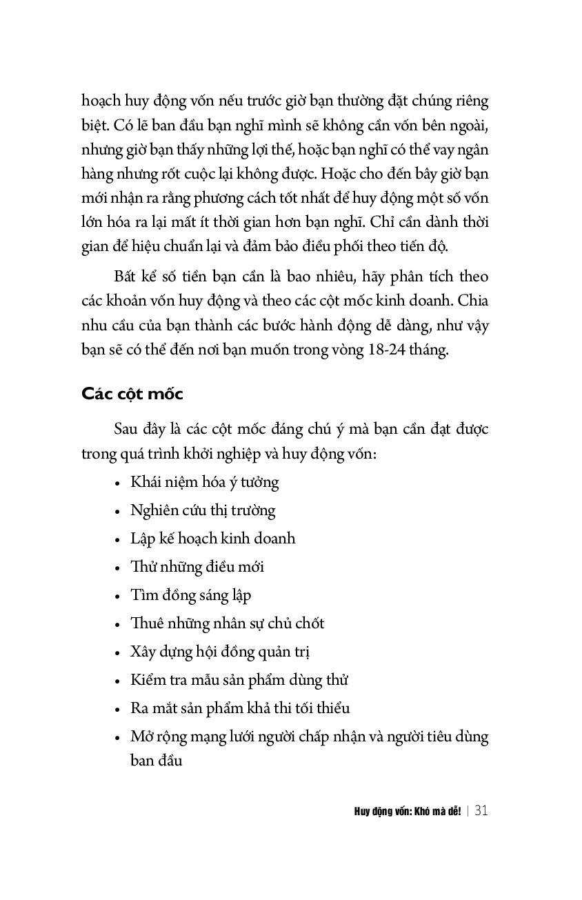 Huy Động Vốn: Khó Mà Dễ! (Tái Bản)