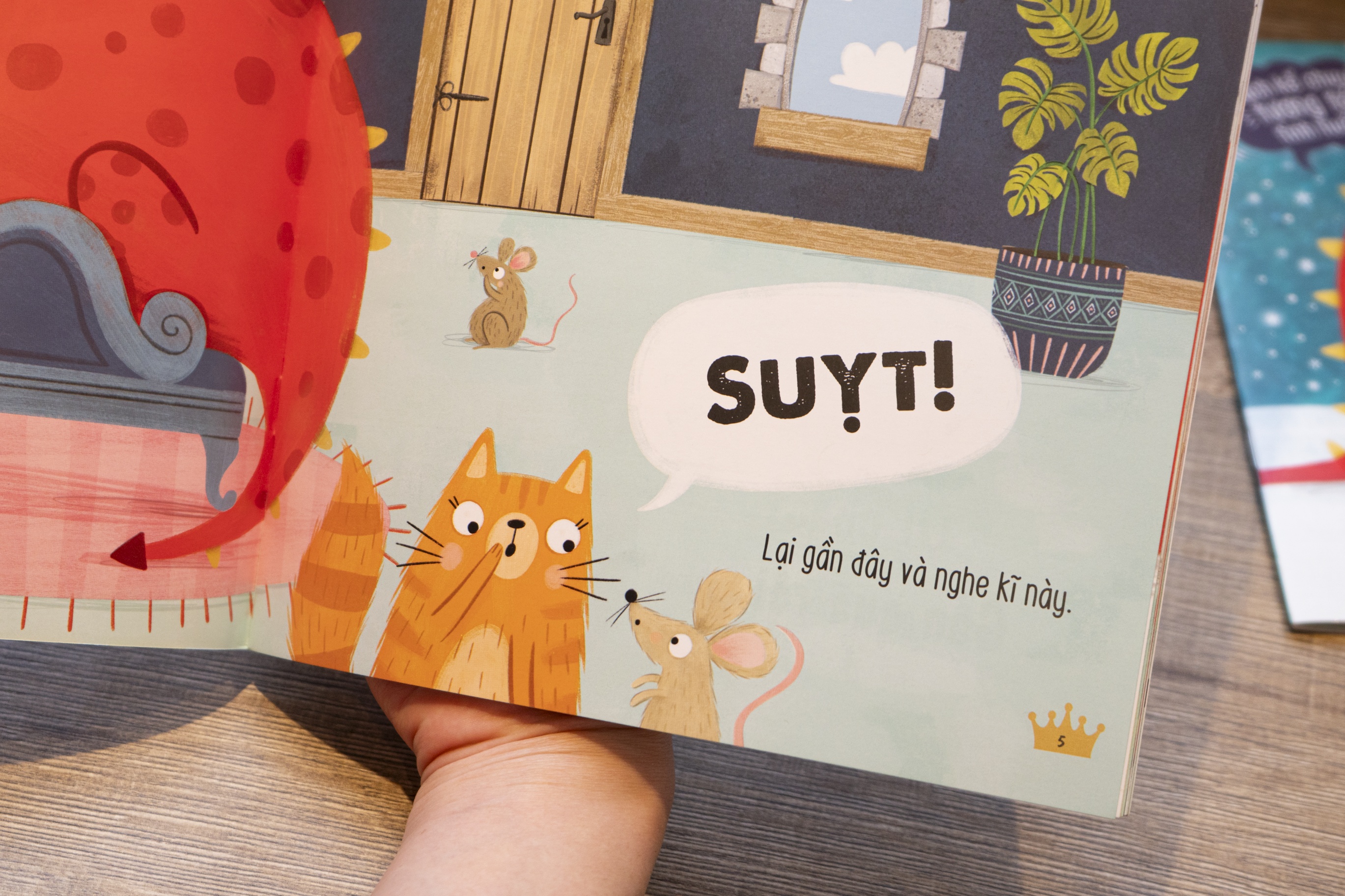 Sách - Sách kể chuyện tương tác tình huống – Truyện kể về Rồng con - Đinh Tị Books