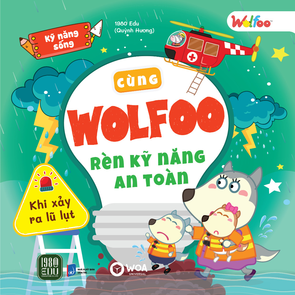 Sách - Combo 6 cuốn: Cùng Wolfoo Rèn Kỹ Năng An Toàn