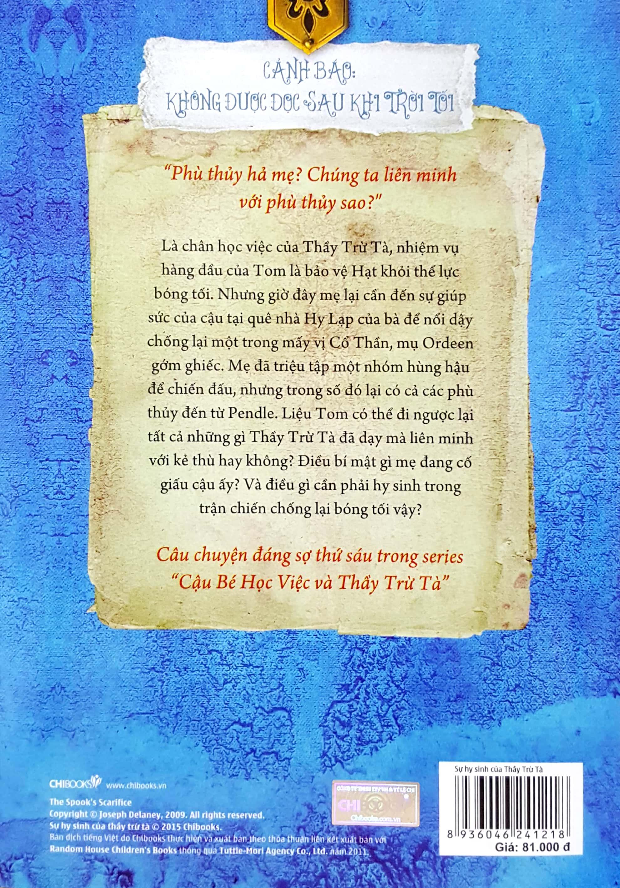 Cậu Bé Học Việc Và Thầy Trừ Tà - Phần 6: Sự Hy Sinh Của Thầy Trừ Tà