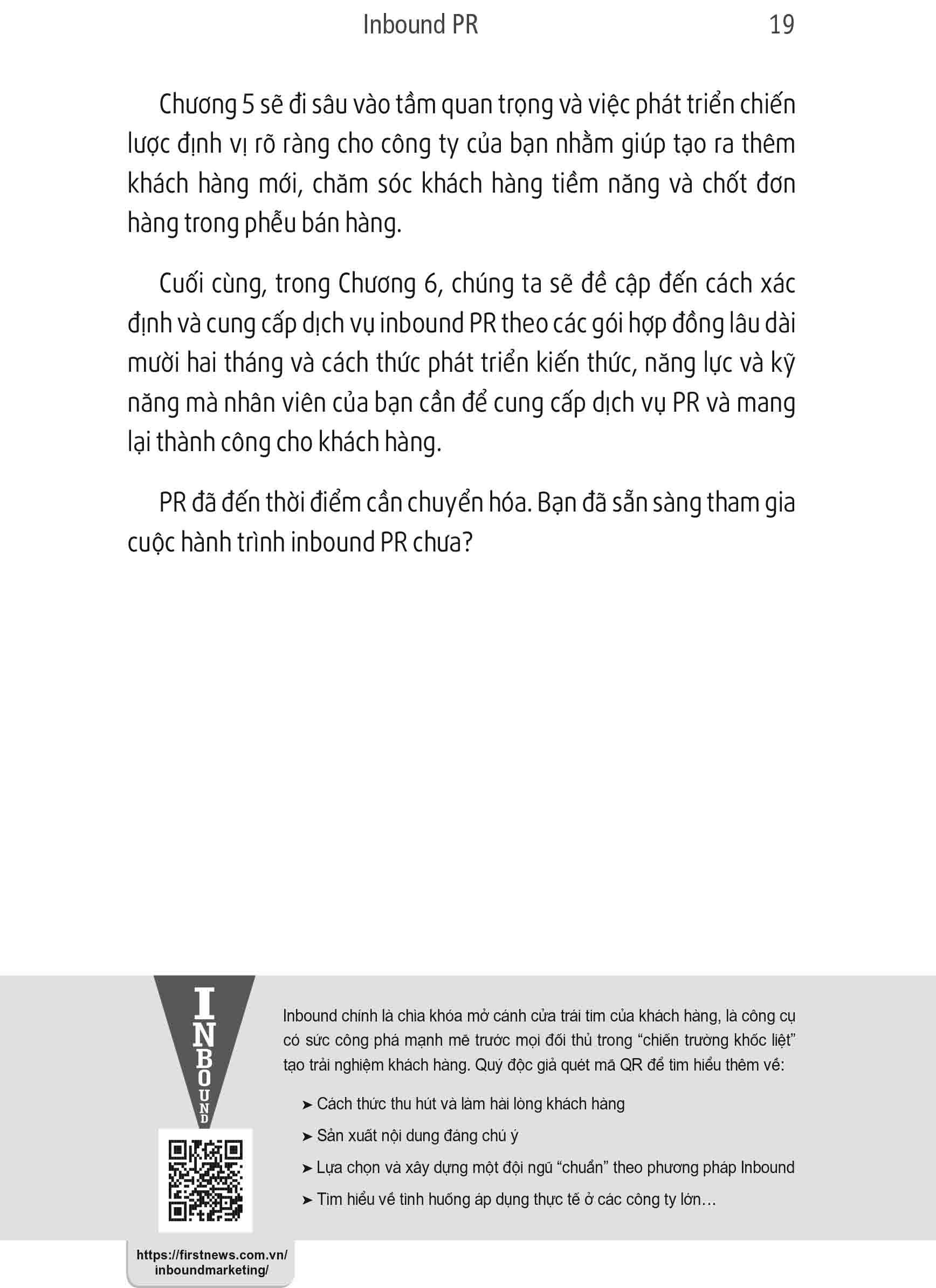 Inbound PR - Dịch Chuyển Hoạt Động Theo Mô Hình Inbound