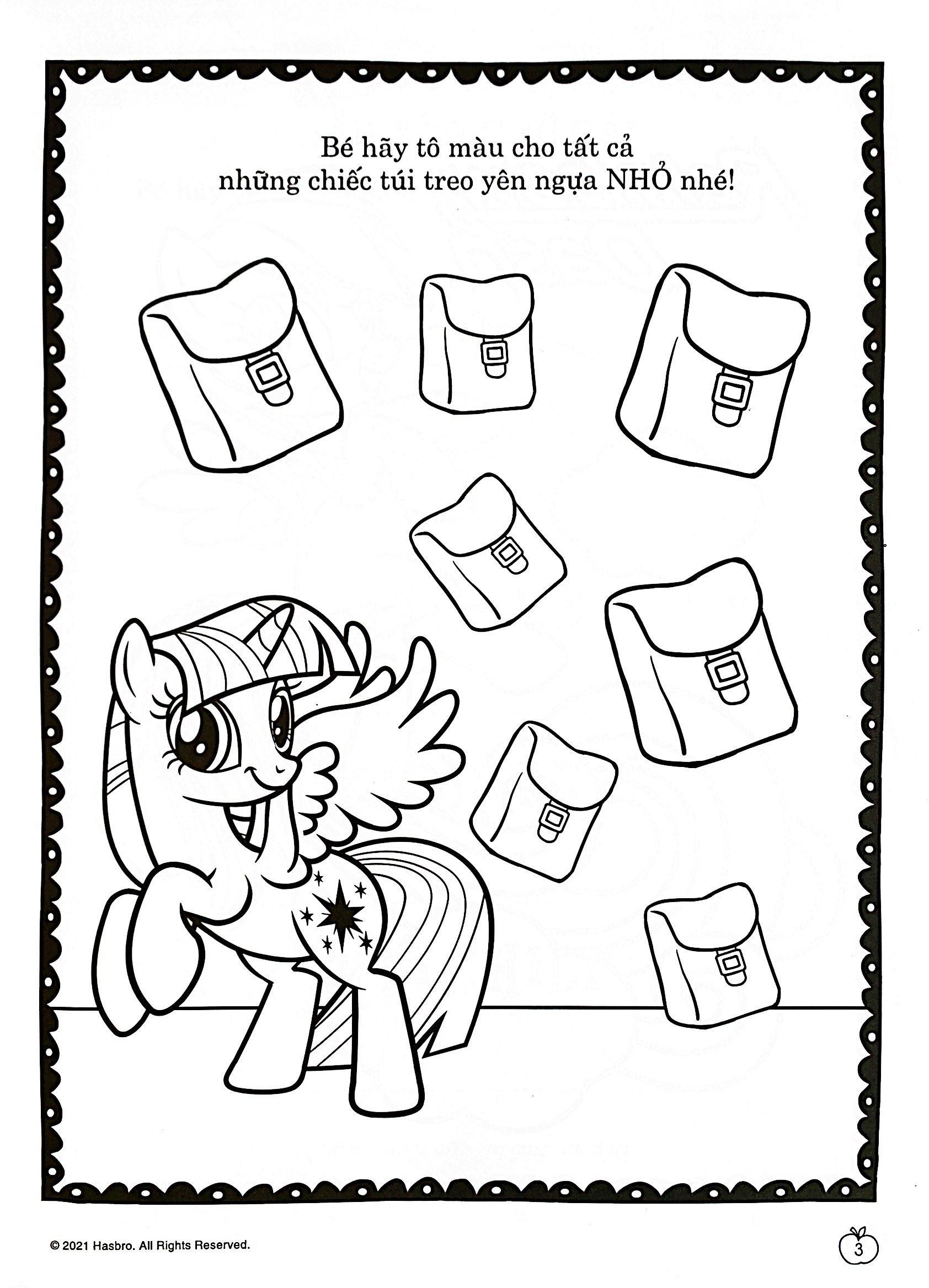 My Little Pony - Jumbo Tô Màu Và Các Trò Chơi 8
