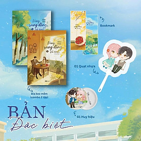 Combo Đừng Rung Động Vì Anh: Tập 1 + Tập 2 - Bản Đặc Biệt - Tặng Bookmark, Huy Hiệu, Quạt Nhựa (Số Lượng Có Hạn)
