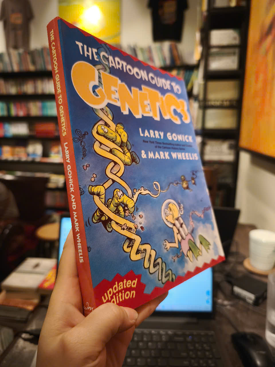 Sách - The Cartoon Guide to Genetics by Larry Gonick - Science / Nonfiction / Biology