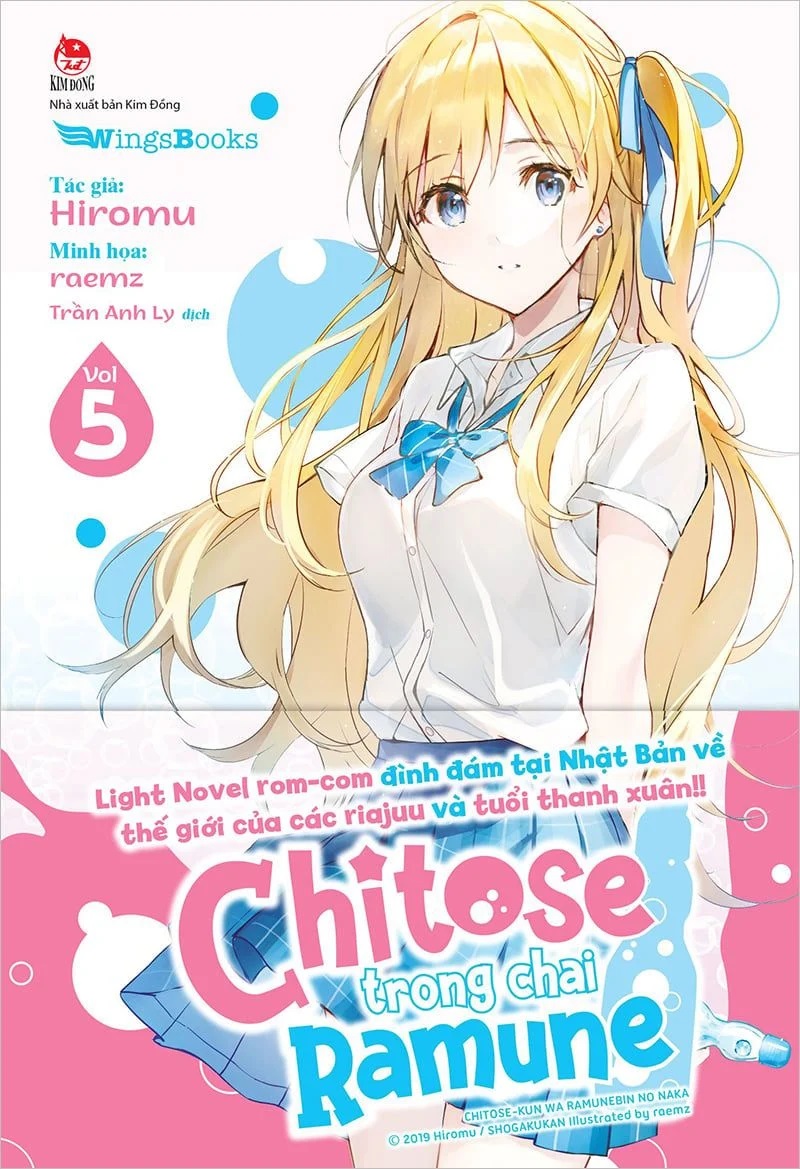 Sách - Chitose trong chai ramune (combo 7 tập từ tập 1 đến 6.5)