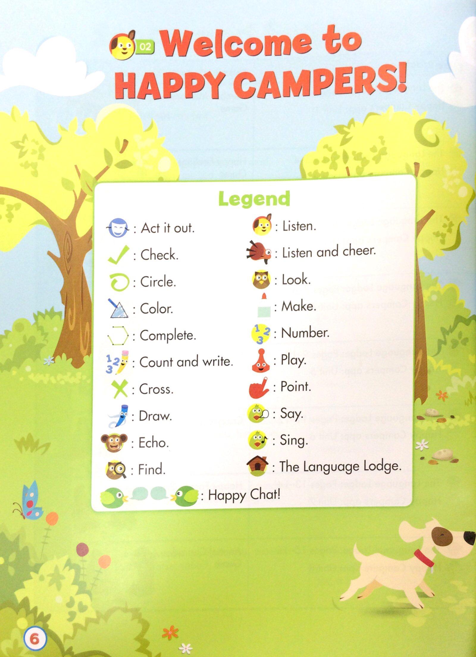Happy Campers Starter Level Student