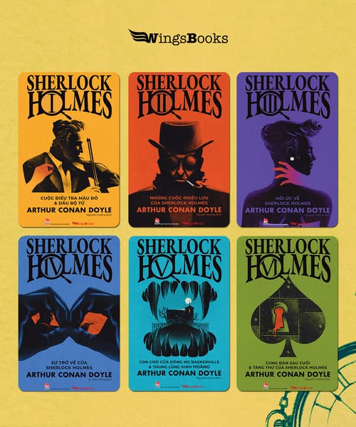 Sách Boxset Sherlock Holmes (Trọn bộ 6 tập) - Chang Book