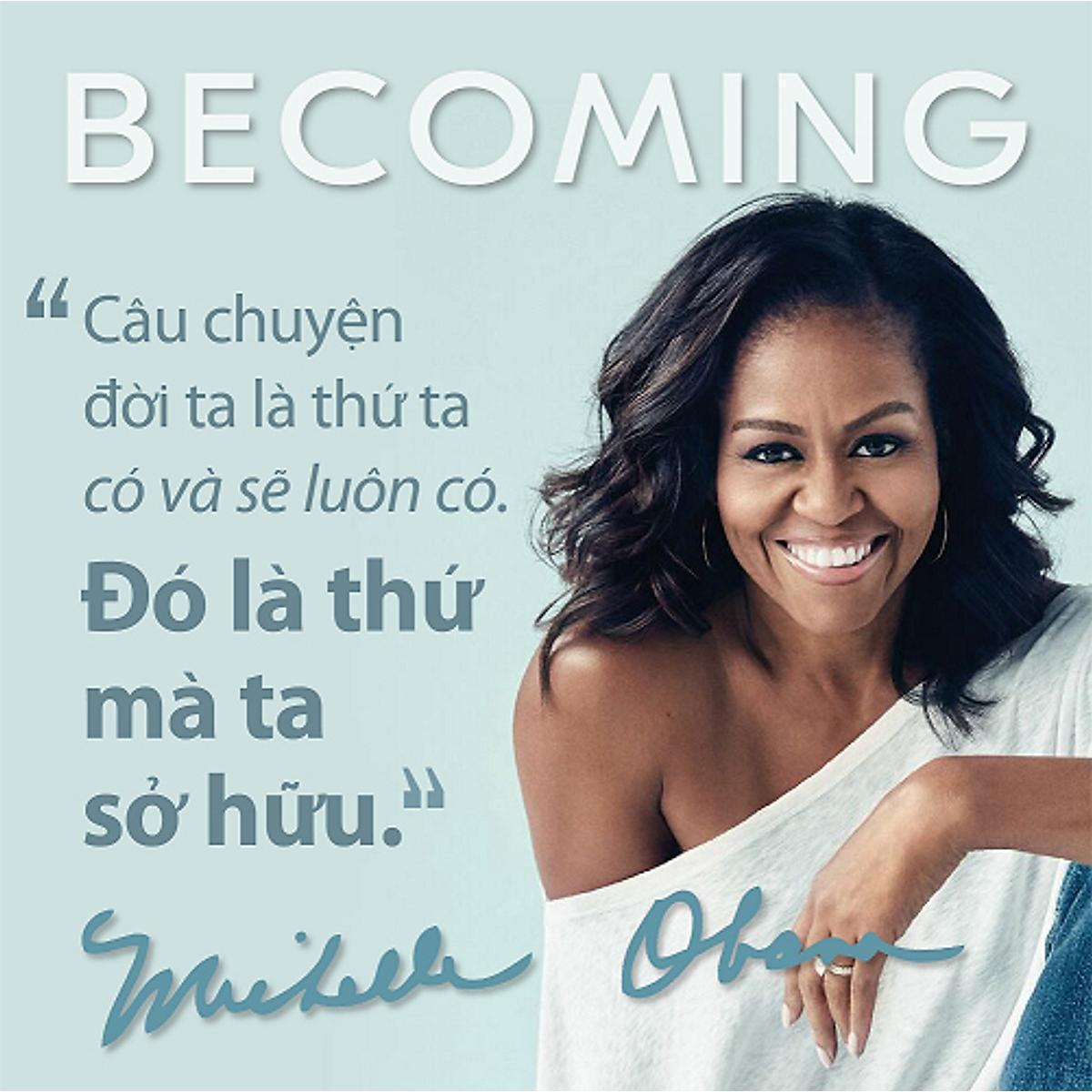 Sách - Becoming - Chất Michelle