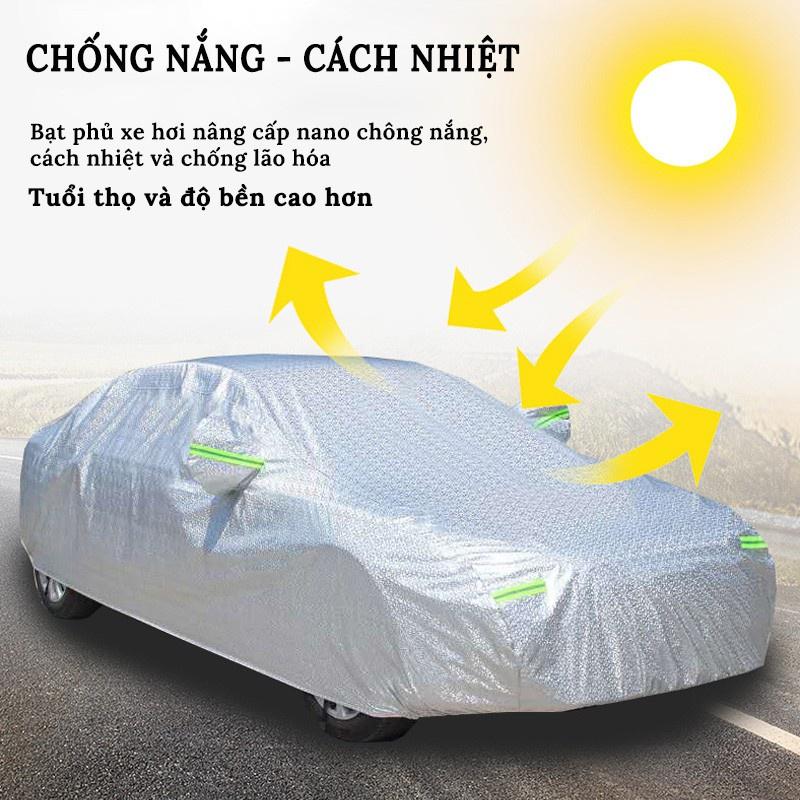 Bạt Phủ Xe Ô Tô Hyundai I10, I20, I30, Accent, Creta, Santafe, Tucson, Kona, Getz, Avante, Elantra, Sonata