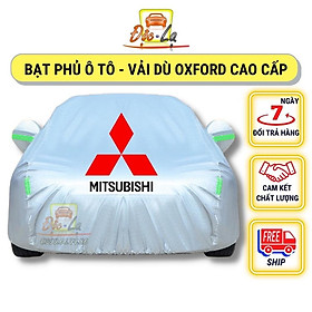 Bạt Phủ Ô Tô Vải Dù Mitsubishi Mirage, Xpander, Attrage, Pajero, Trition, Outlander chống nóng, chống nước