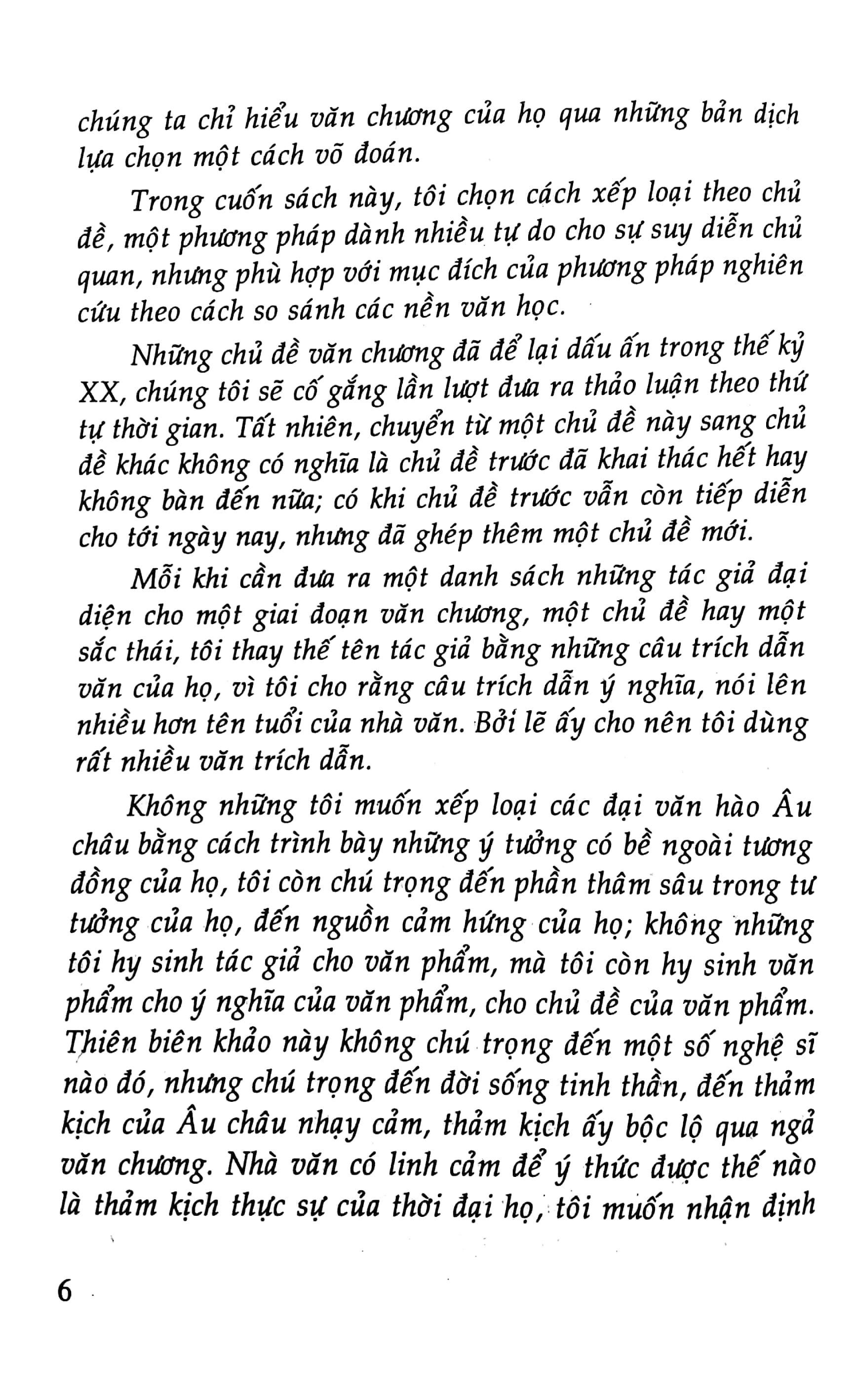 Cuộc Phiêu Lưu Tư Tưởng Văn Học Châu Âu Thế Kỷ XX (1900-1959)