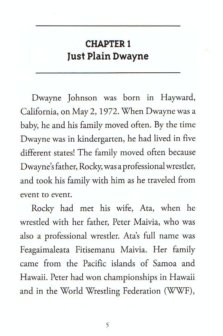 Who Is Dwayne "The Rock" Johnson?