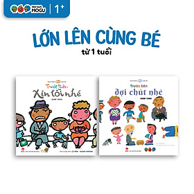 Truyện Ehon bé 3-4-5 tuổi - Bộ 2 cuốn Lớn lên cùng bé