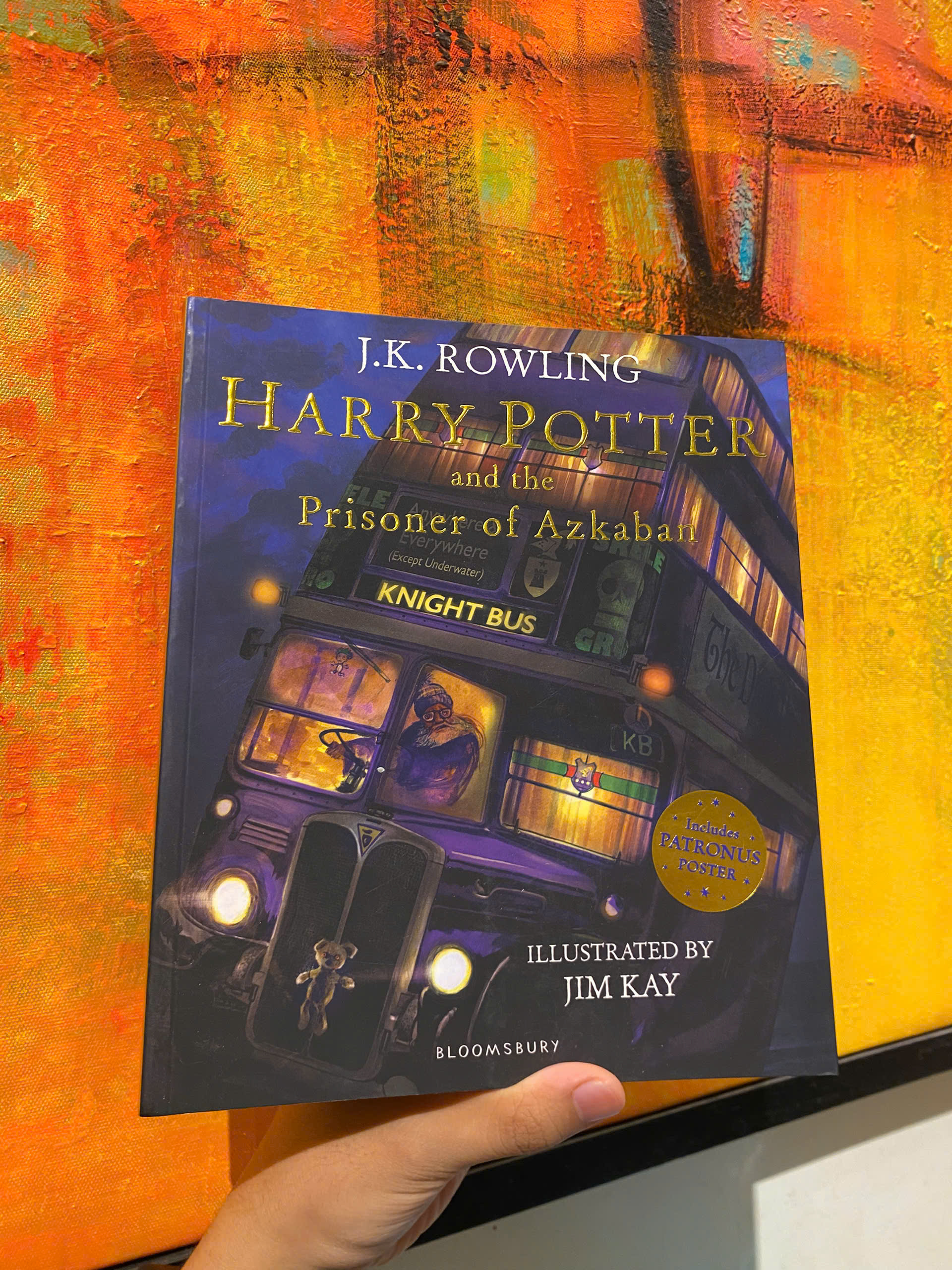Sách - Harry Potter and the Prisoner of Azkaban by J.K. Rowling (Illustrated Edition) - Fantasy / Young Adult Novel