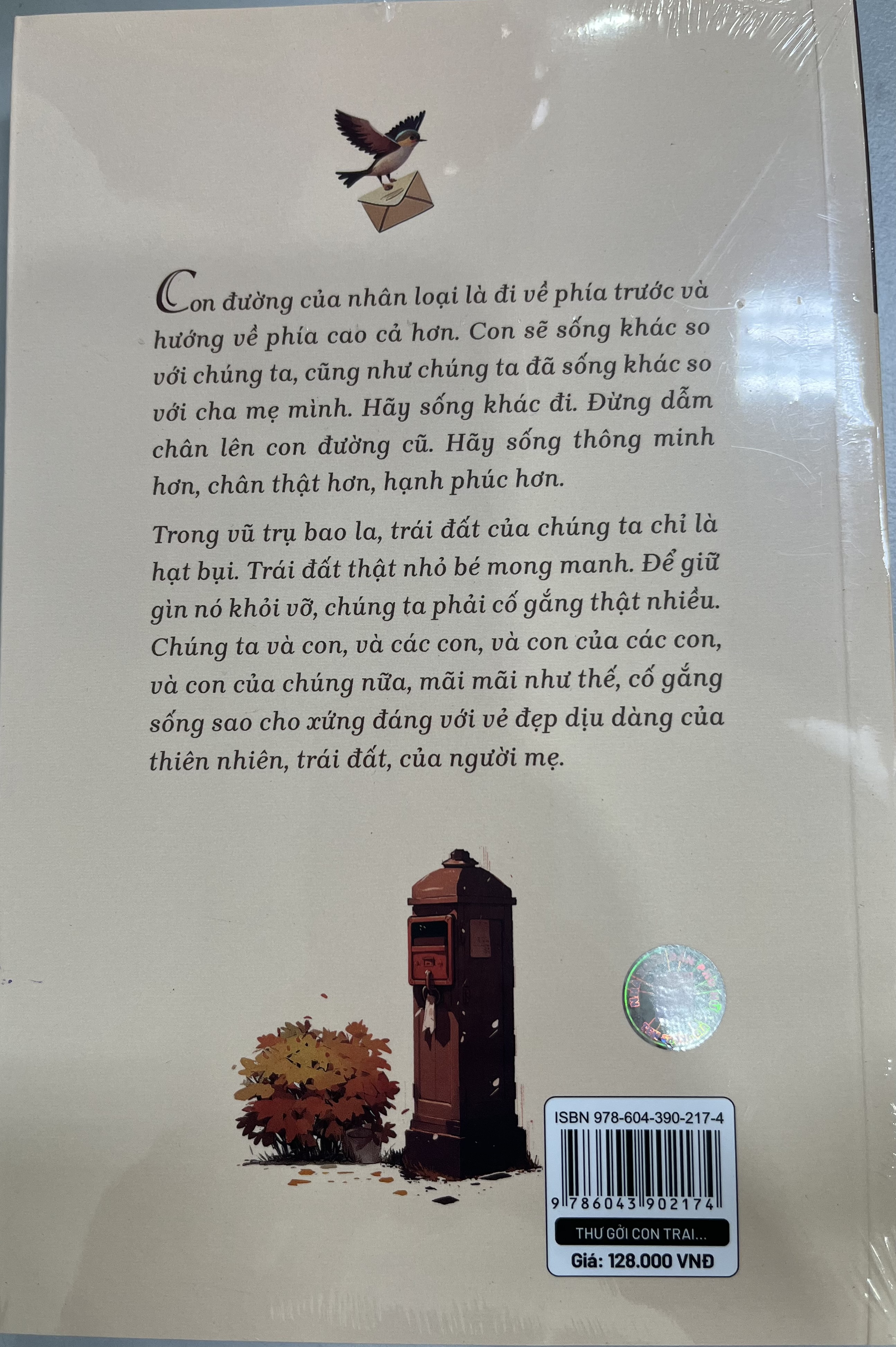 Sách Thư Gởi Con Trai