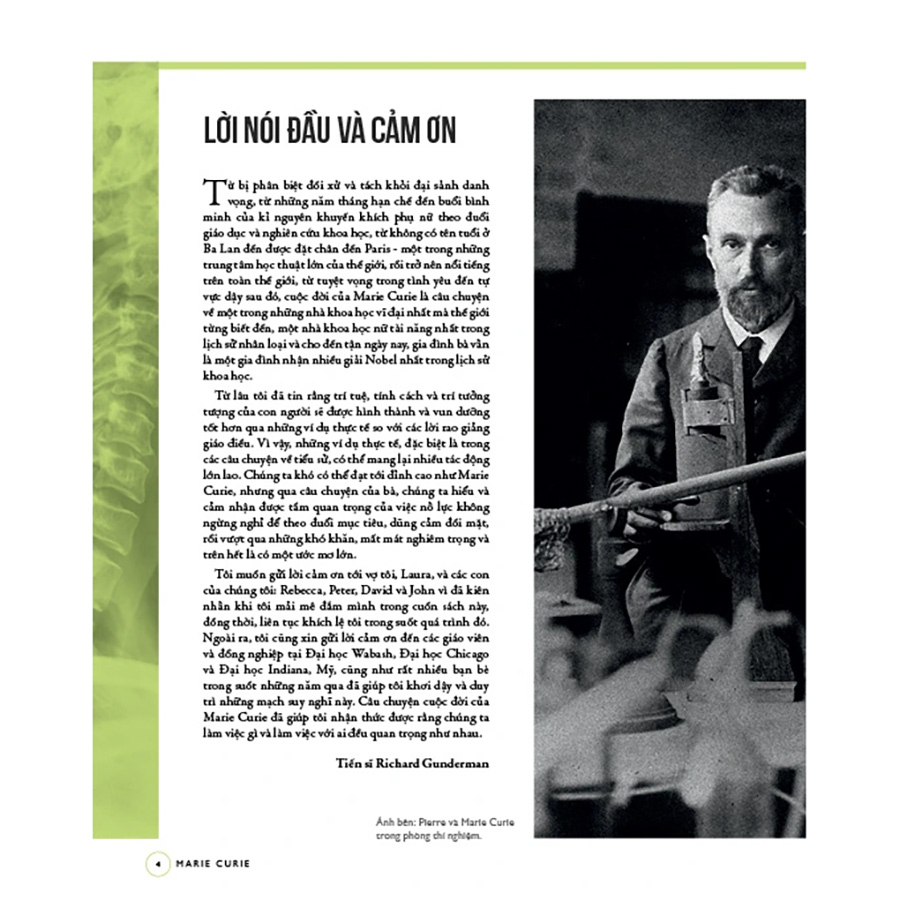 Những Trí Tuệ Vĩ Đại - Marie Curie Nhà Nữ Khoa Học Tiên Phong, Người Đạt Giải Nobel,Người Khám Phá Ra Chất Phóng Xạ