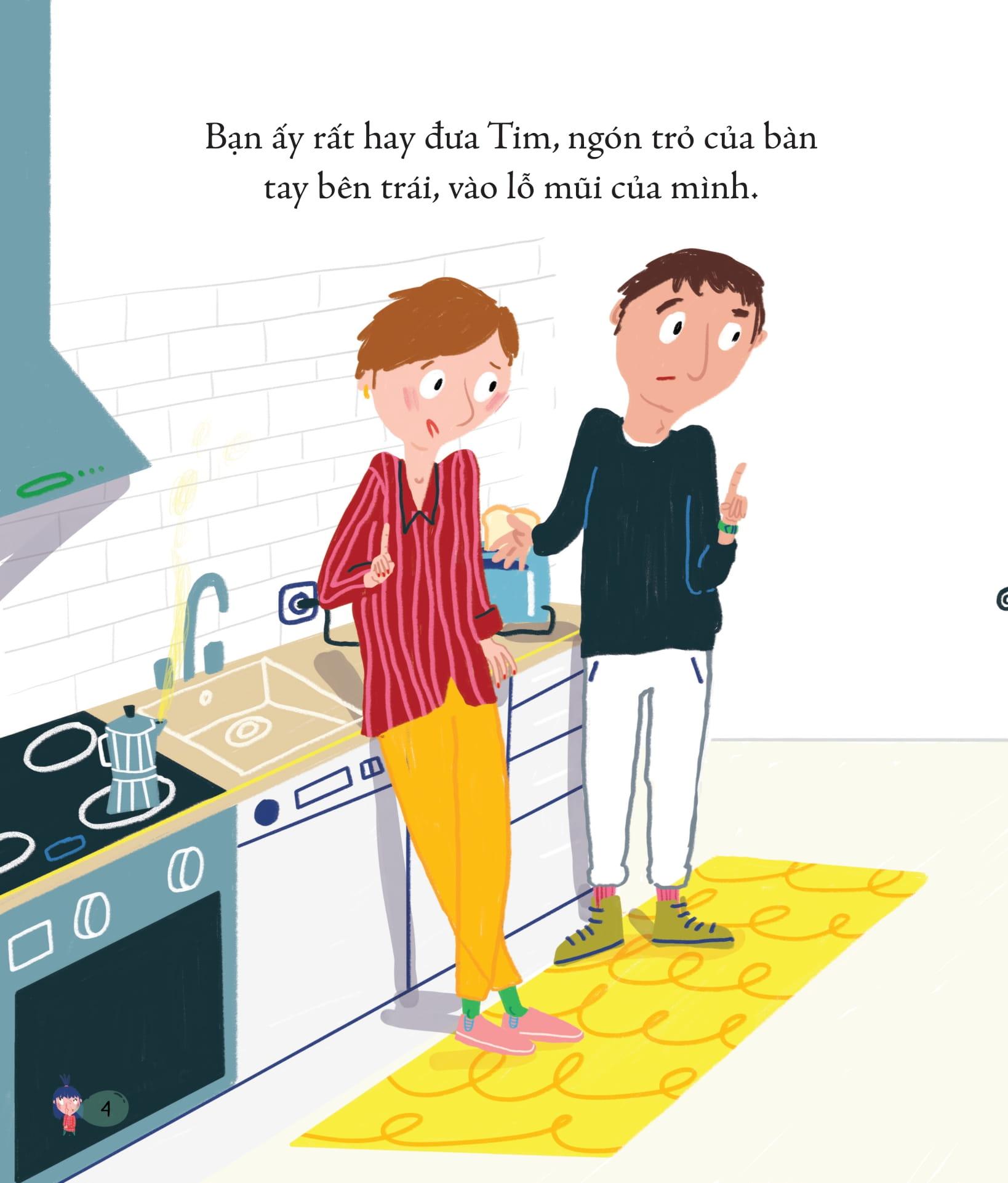 Sách Đừng Ngoáy Mũi Nữa!
