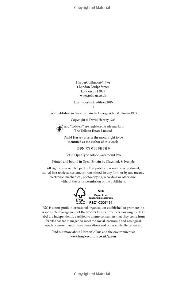The Song Of Middle-Earth: J. R. R. Tolkien