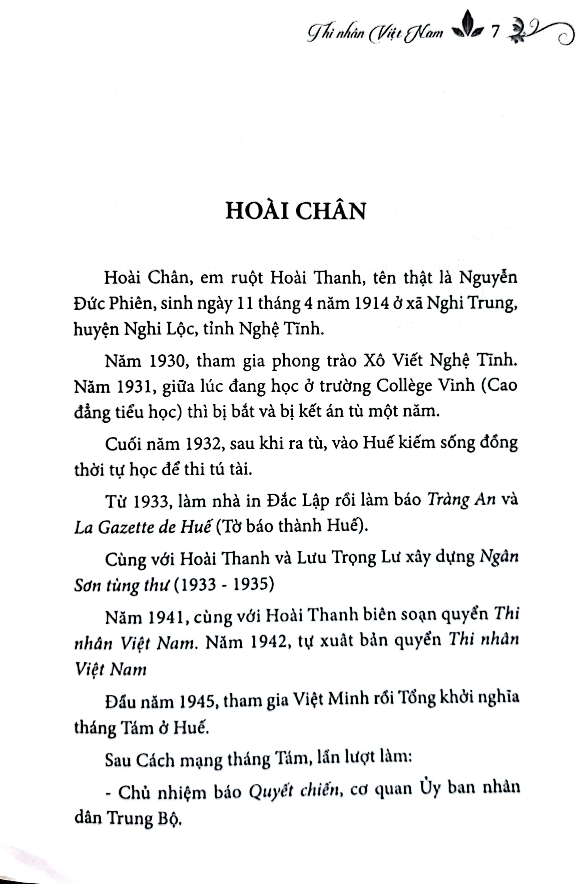 Thi Nhân Việt Nam (Tái Bản 2023)