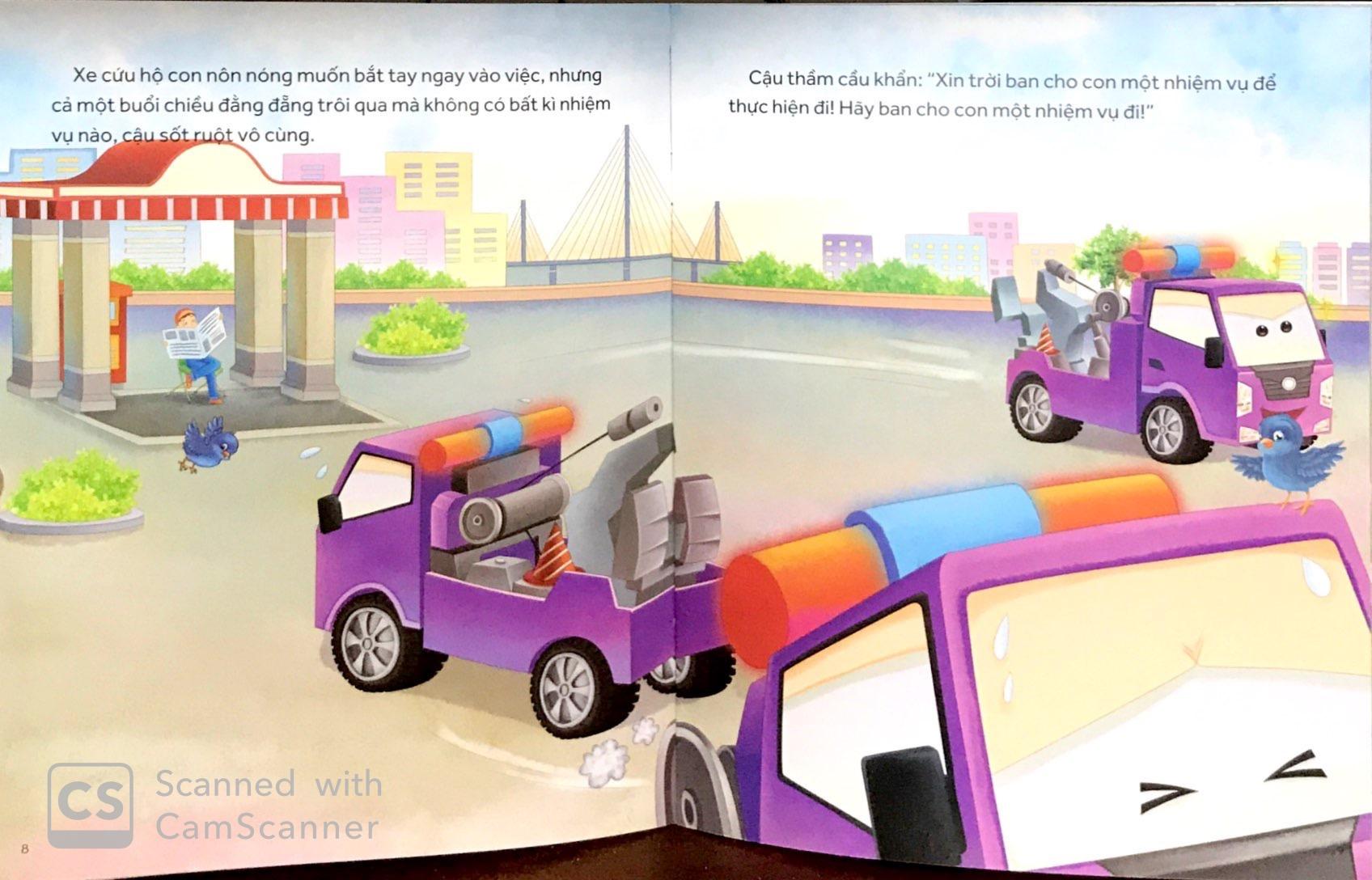Những Chiếc Xe Hiệp Sĩ: Một Ngày Của Xe Cứu Hộ (Tái Bản 2019)