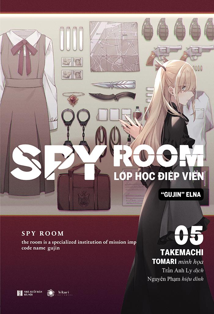 SPY ROOM - Lớp Học Điệp Viên - Tập 5: Gujin Elna - Tặng Kèm Bookmark