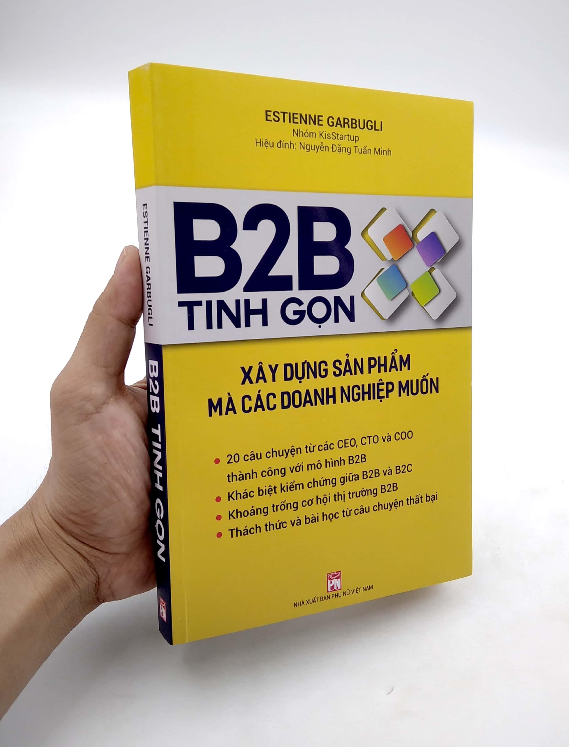 B2B Tinh Gọn - Xây Dựng Sản Phẩm Mà Các Doanh Nghiệp Muốn