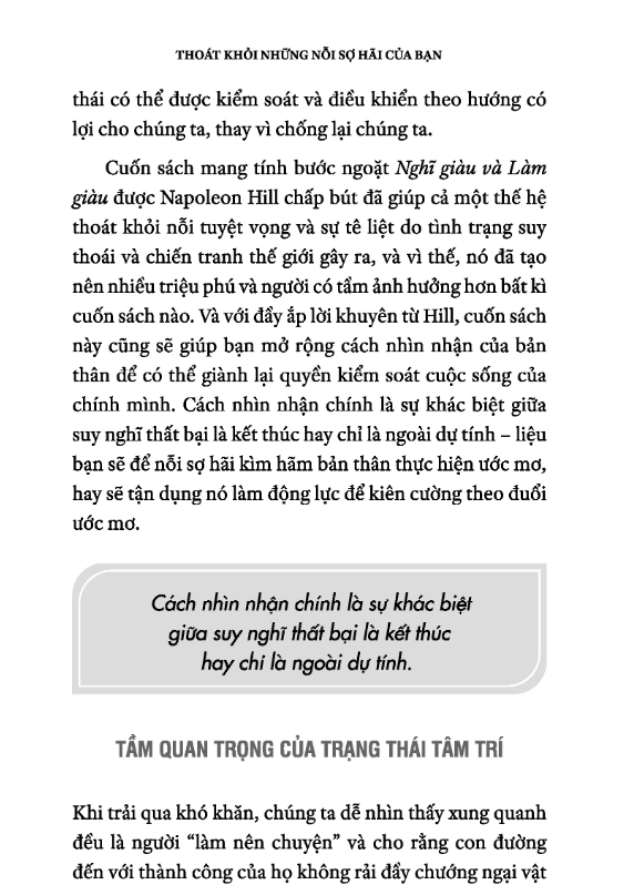 Thoát Khỏi Những Nỗi Sợ Hãi Của Bạn Dể Tiến Bước Tới Thành Công