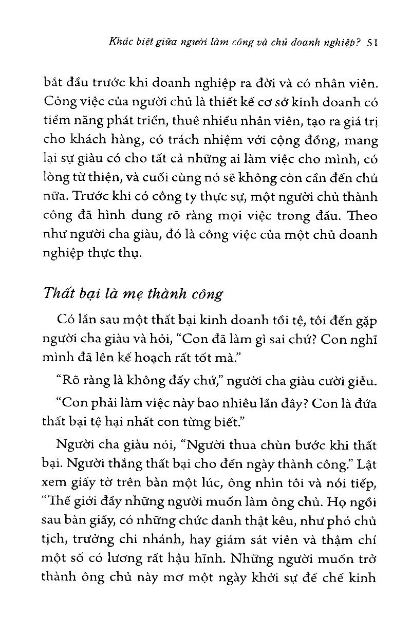 Dạy Con Làm Giàu 10 - Trước Khi Bạn Thôi Việc