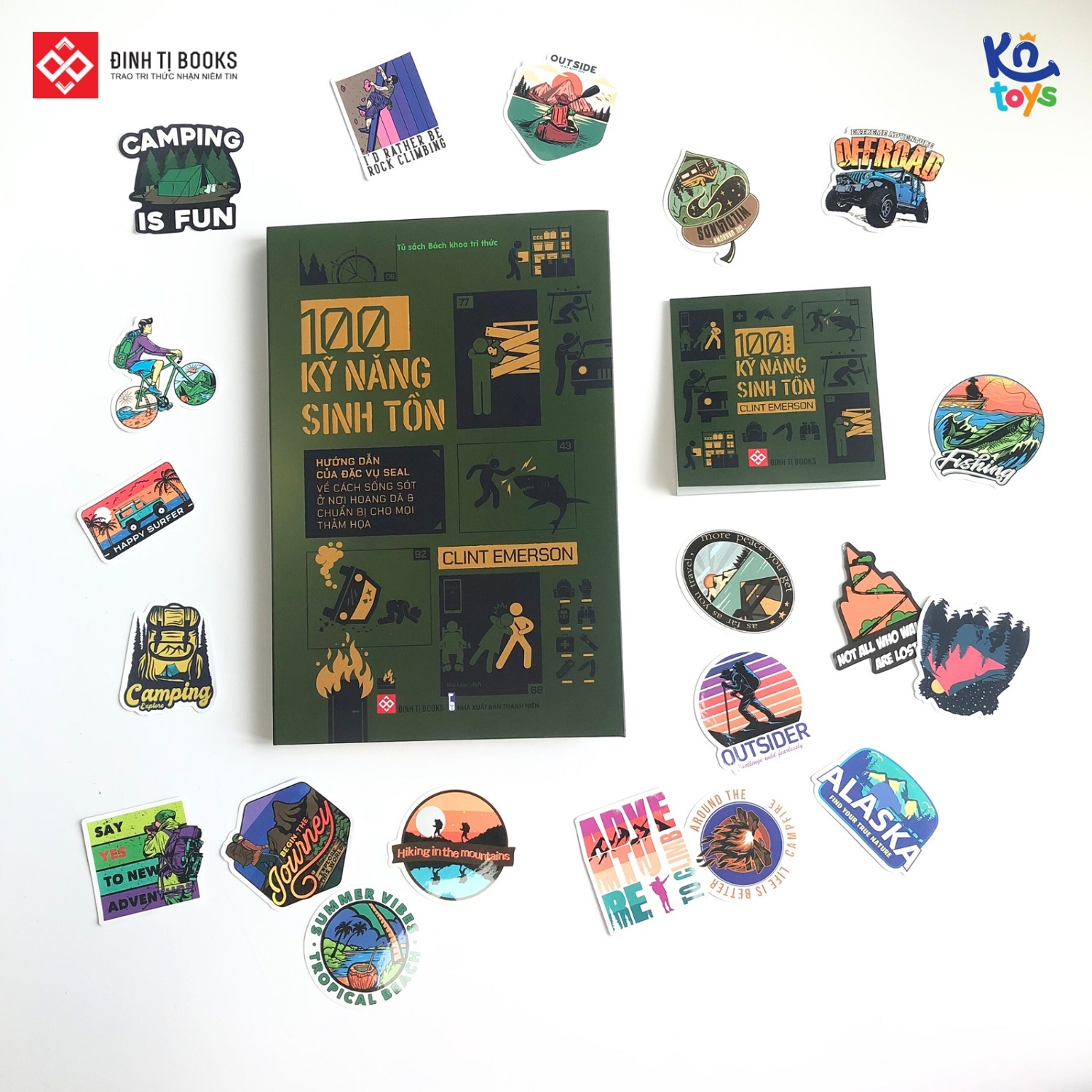 Sách Bách Khoa Tri Thức – 100 Kỹ Năng Sinh Tồn – Đinh Tị Books
