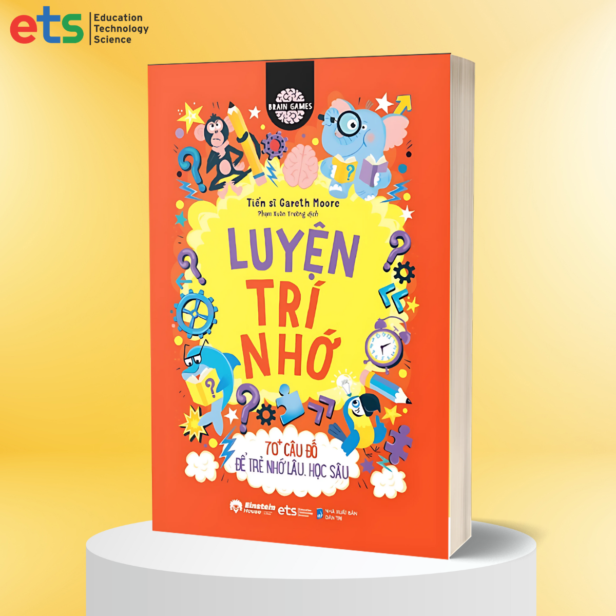 Trọn Bộ Sách Brain Games: Luyện Trí Nhớ + Thử Thách Logic + Mê Cung Nhanh Trí + Thể Dục Trí Não + Nhẩm Nhanh Tính Giỏi + Thử Thách Stem