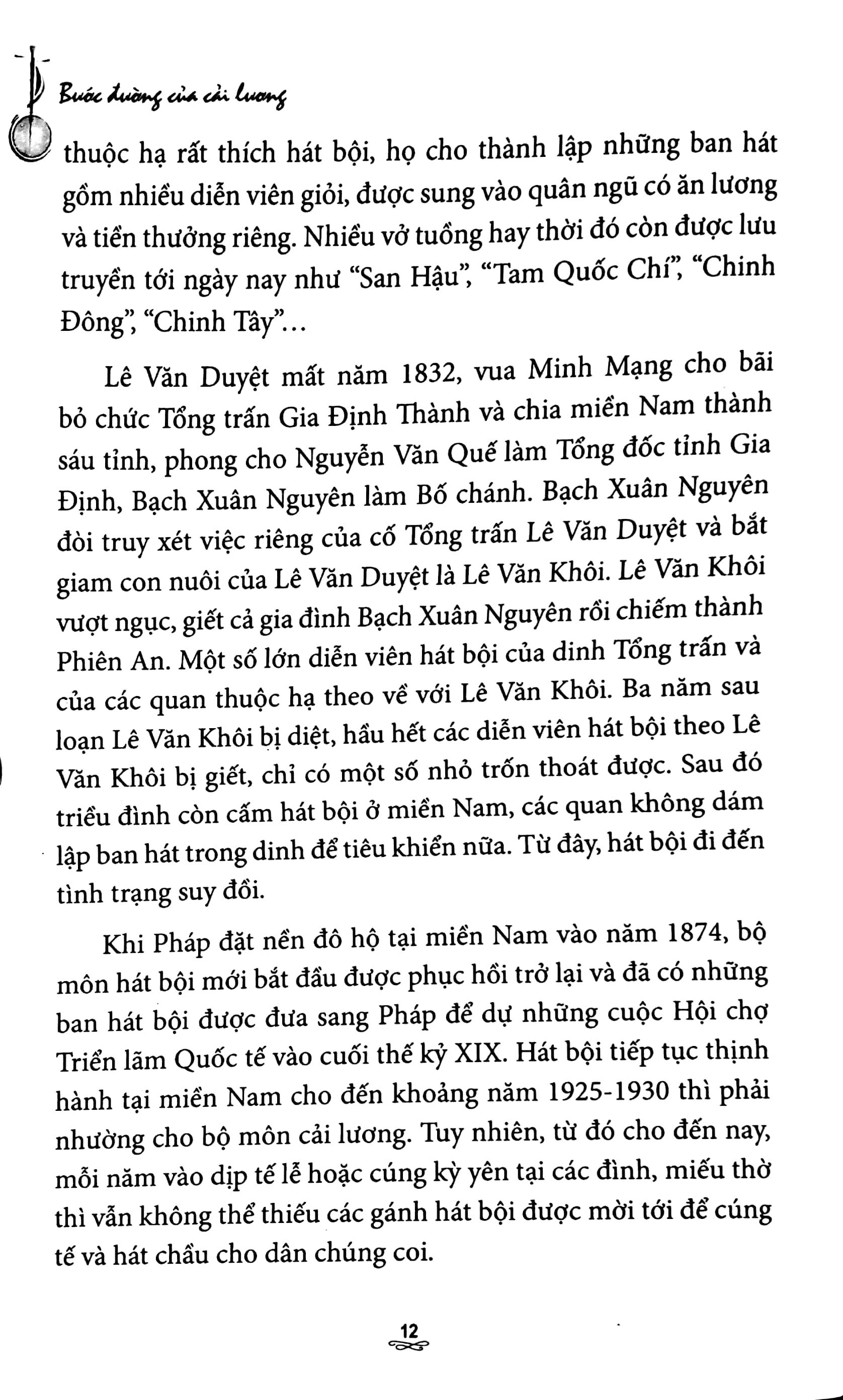 Bước Đường Của Cải Lương