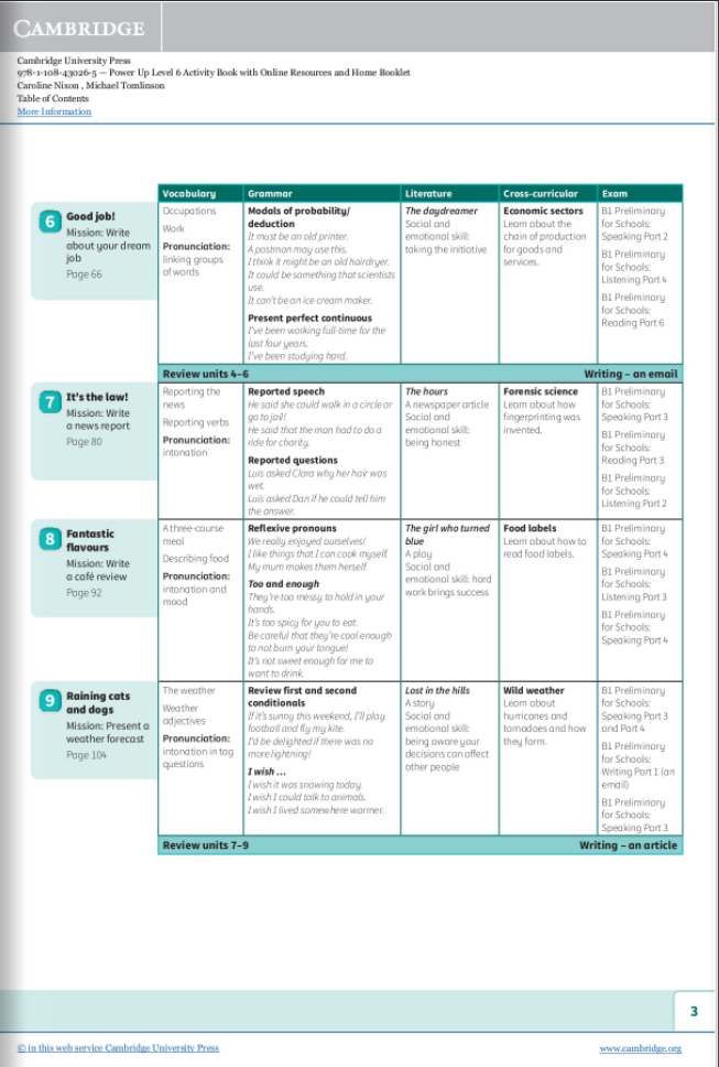 Power Up Level 6 Activity Book With Online Resources And Home Booklet