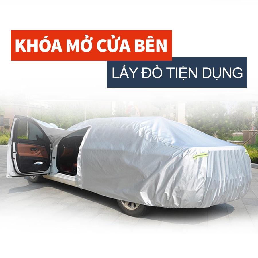 - LOẠI VẢI DÙ Bạt trùm xe ô tô 4,5 chỗ HUYNDAI SONATA vải dù oxford cao cấp , áo bạt phủ trùm