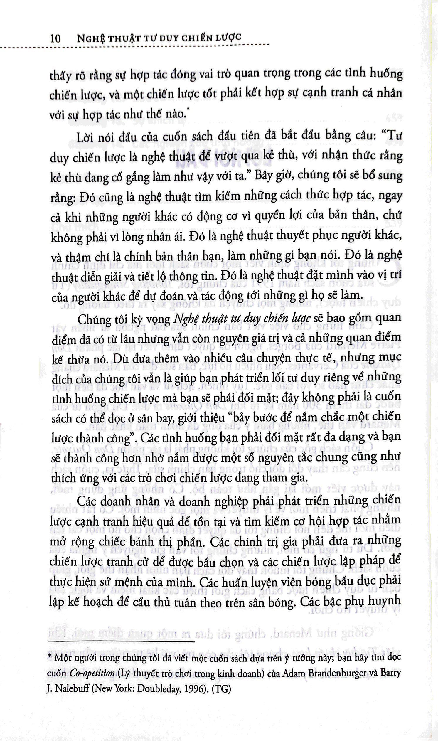 Nghệ Thuật Tư Duy Chiến Lược