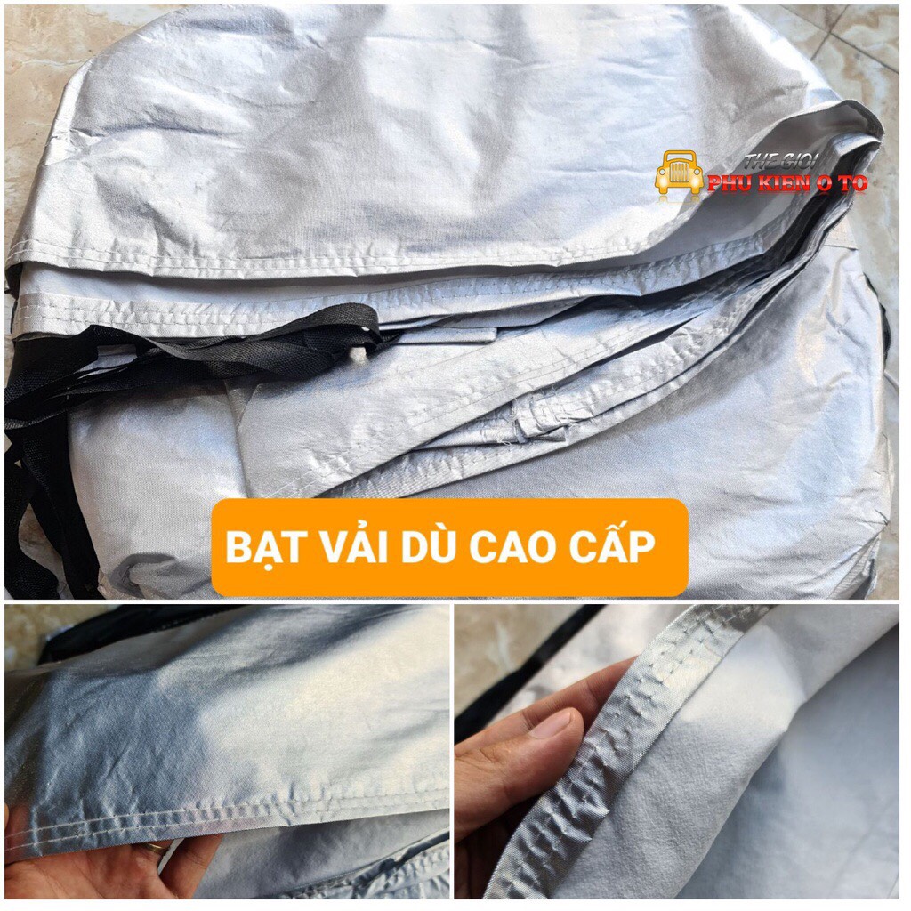 Bạt Che Phủ Xe TOYOTA WIGO ,Bạt Dù OXFORD 3 Lớp Phủ Ô Tô Cao Cấp Siêu bền