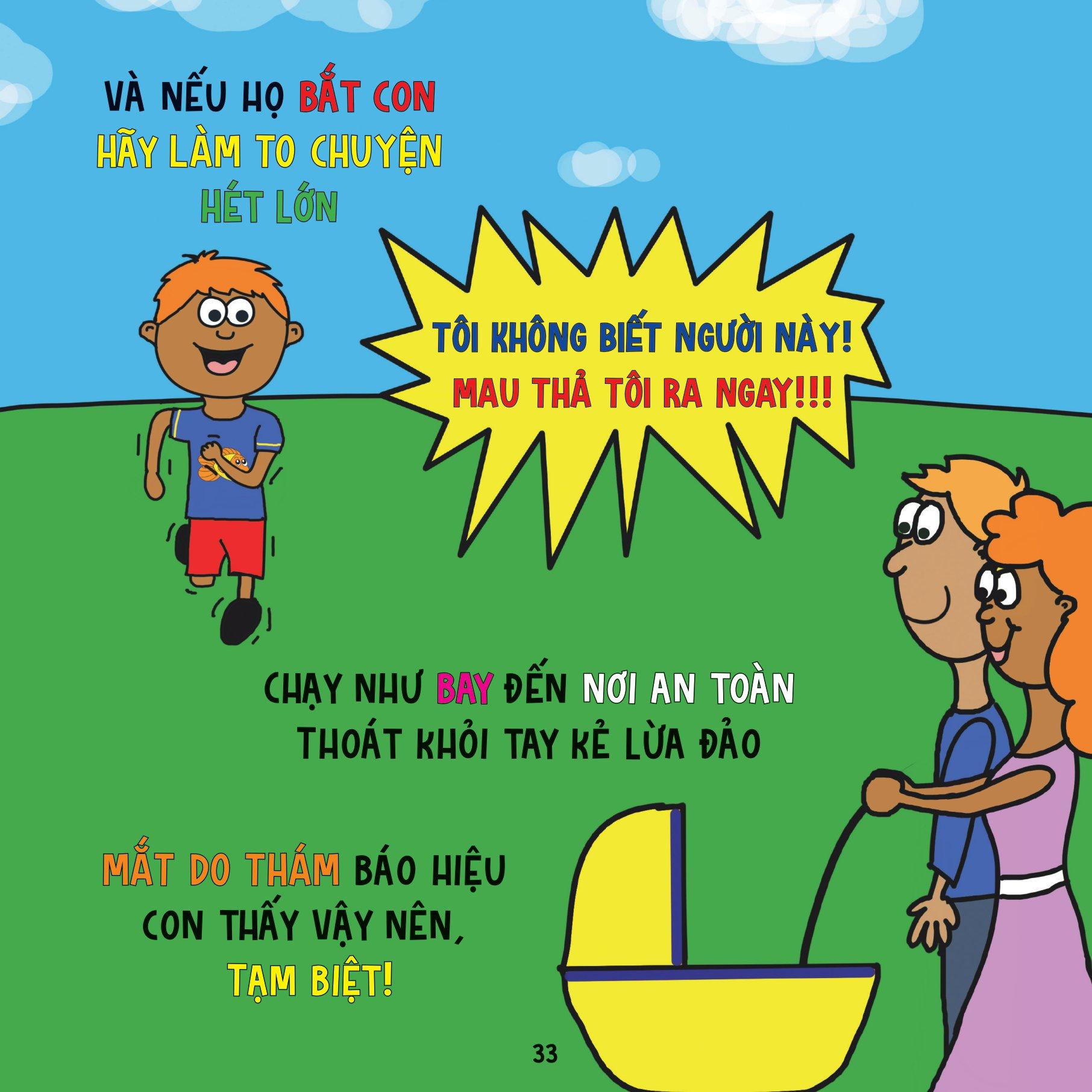 An Toàn Cho Con: Luật Mắt Do Thám - Giúp Con Ý Thức Về Người Lạ Nguy Hiểm