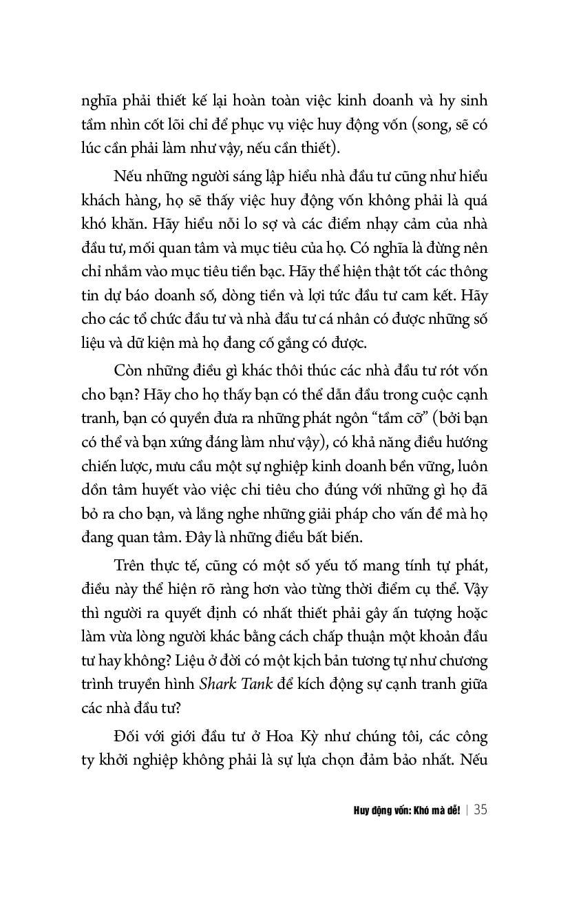 Huy Động Vốn: Khó Mà Dễ! (Tái Bản)
