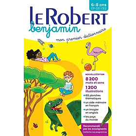 Từ điển tiếng Pháp - Le Robert Benjamin 2024