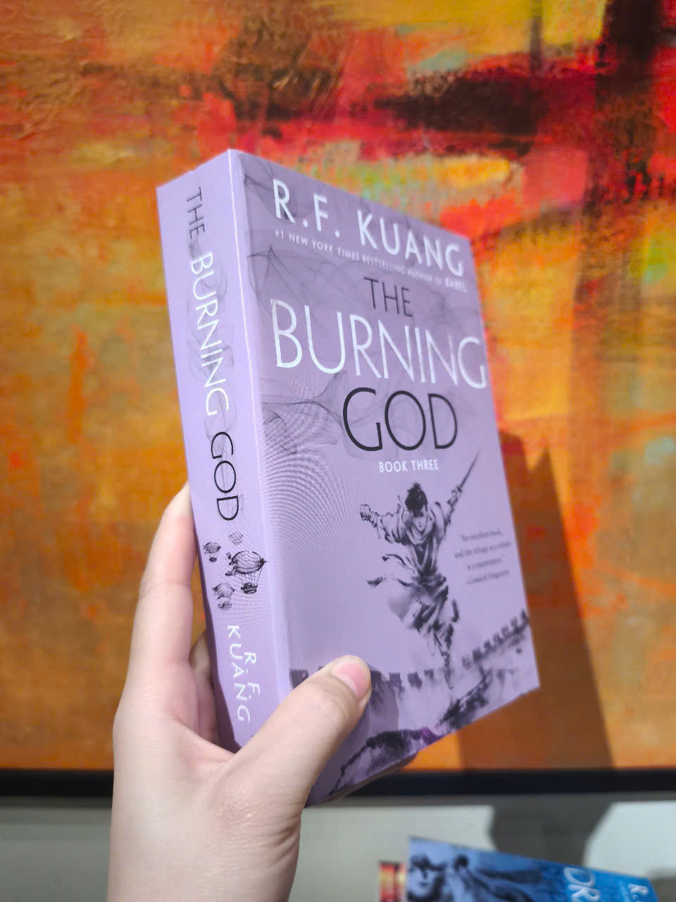 Sách - The Burning God (The Poppy War, 3) by R. F Kuang/Best Science Fiction & Fantasy/Paperback US/Ngoại văn chính hãng