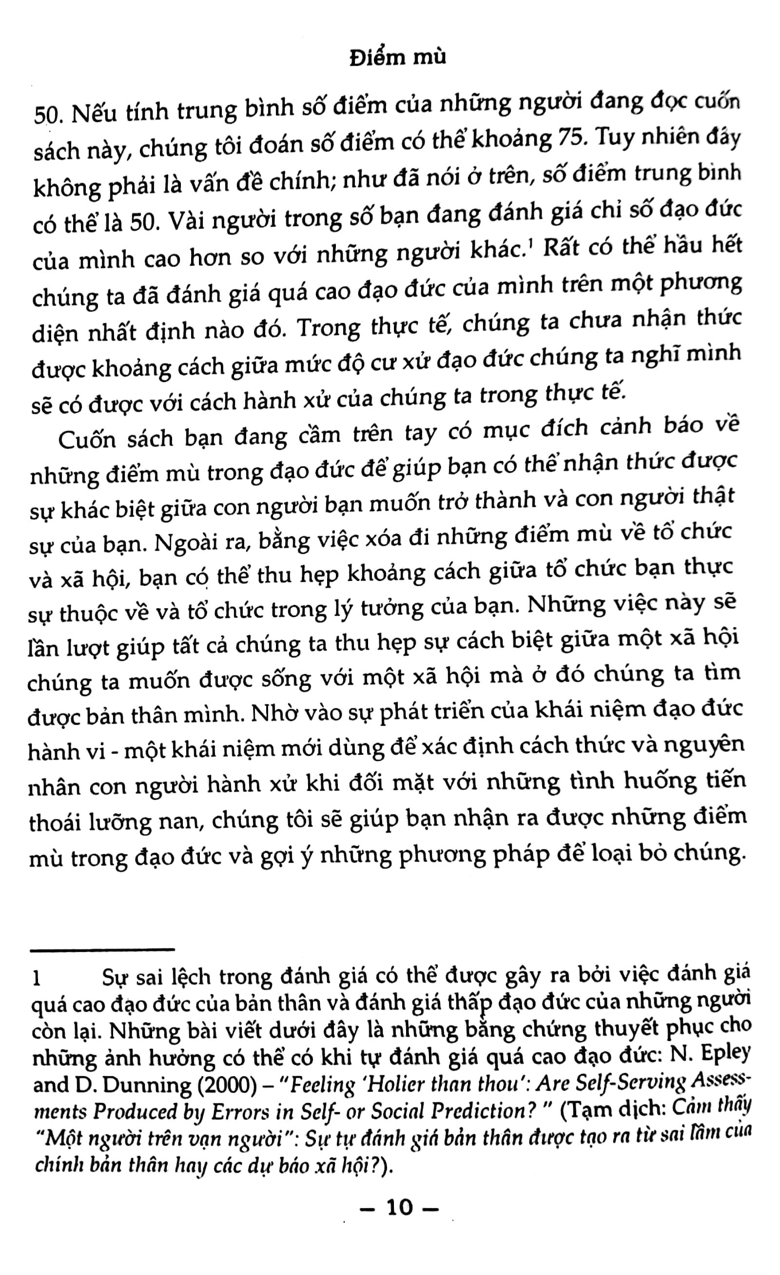 Điểm Mù (Tái Bản)