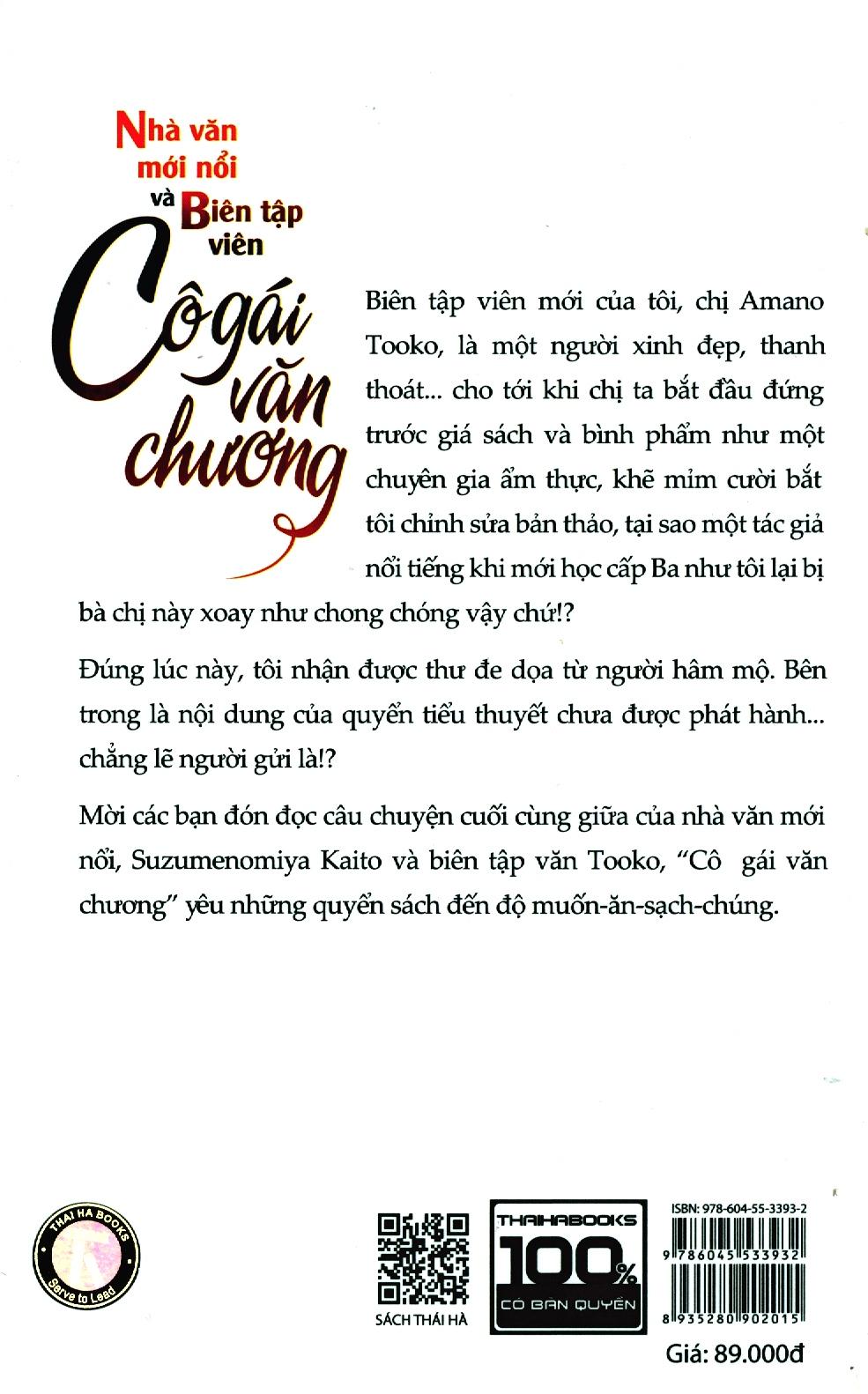 Cô Gái Văn Chương - Nhà Văn Mới Nổi Và Biên Tập Viên