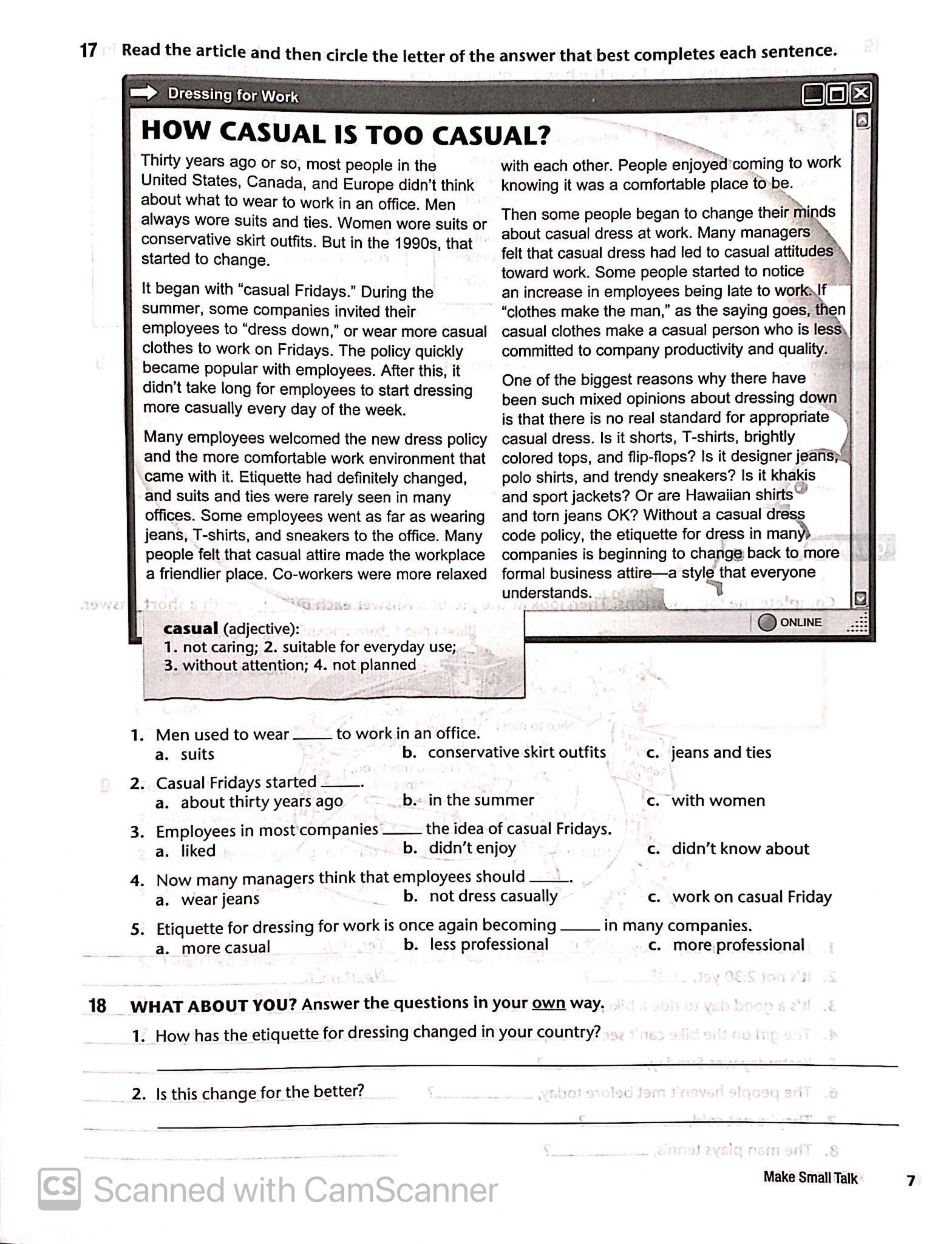 Top Notch 3 Workbook