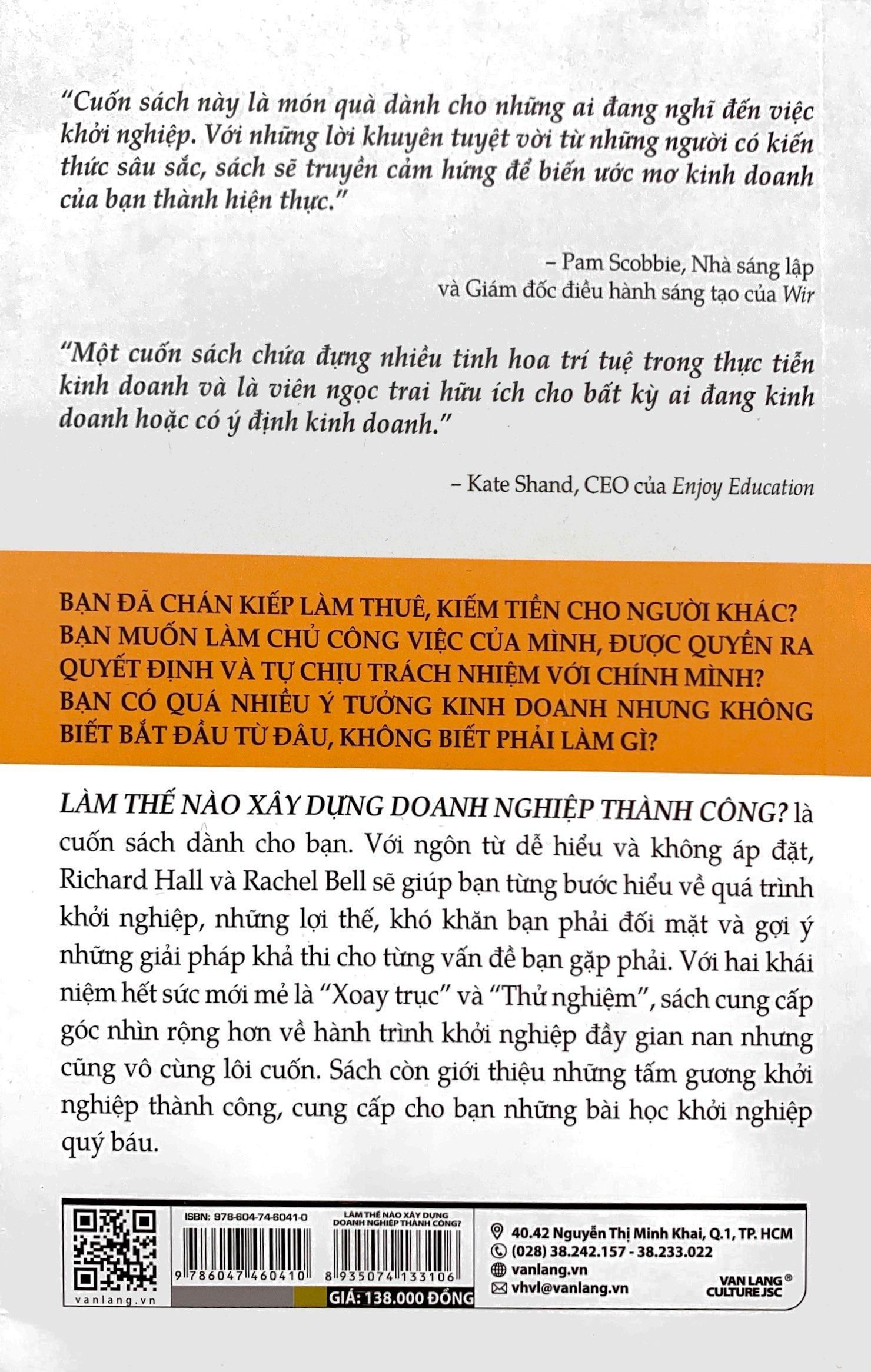 Làm Thế Nào Xây Dựng Doanh Nghiệp Thành Công
