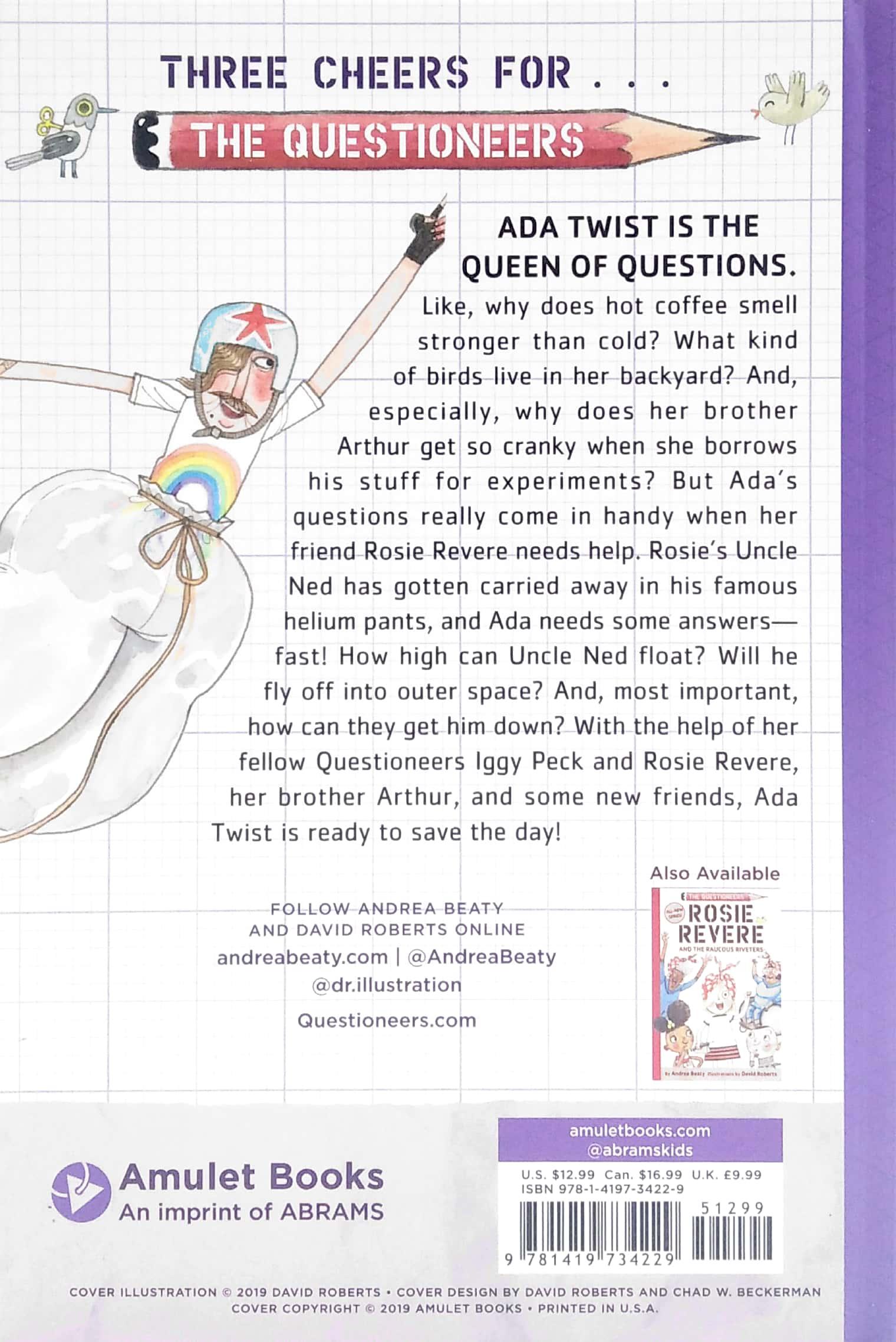 Ada Twist And The Perilous Pants: The Questioneers Book #2