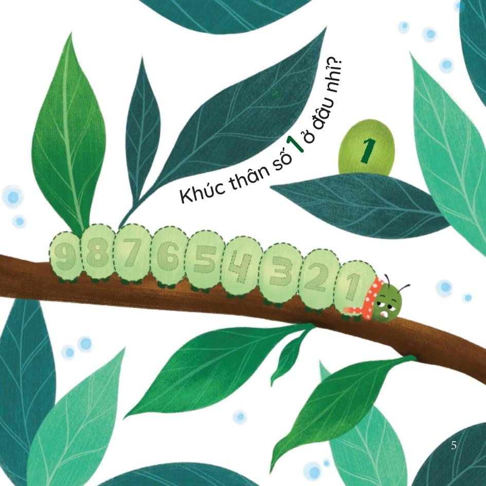 Sách - Bé Thông Minh - Vui Học Số Đếm - 1, 2, 3 Ta Cùng Tìm! - Bìa Cứng