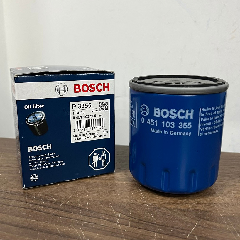 Lọc Nhớt Động Cơ BOSCH P3355 Cho Xe Peugeot 2008 1.2L (2022 - ) Made In Germany