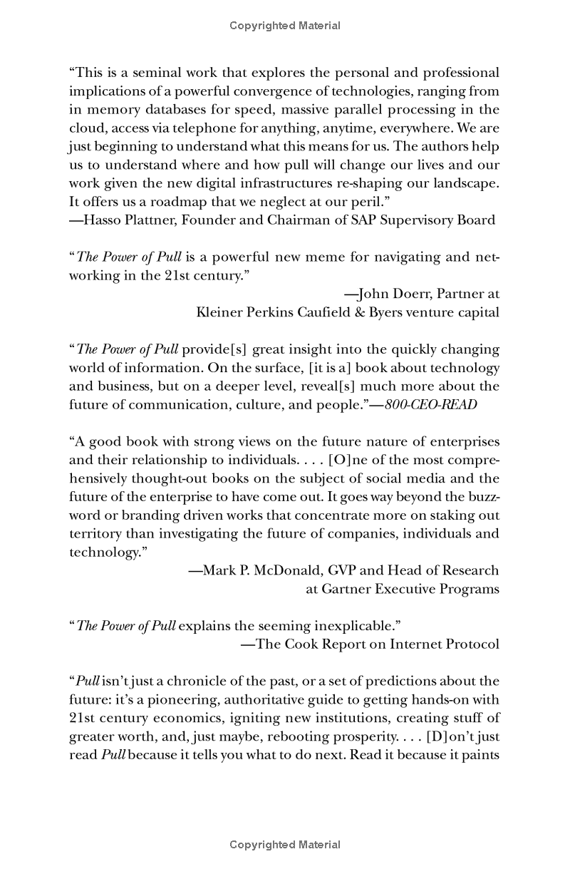 The Power of Pull