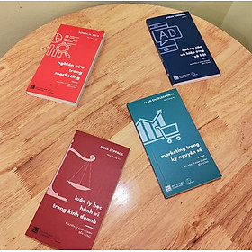Combo 4 cuốn: “Quảng cáo và hiệu ứng xã hội”, “Marketing trong kỷ nguyên số”, “Nghiên cứu trong marketing”, “Luân lý học hành vi trong kinh doanh”
