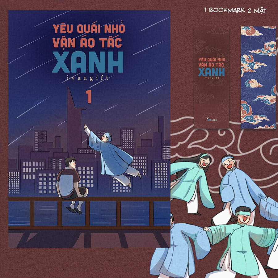 Cuốn sách: Yêu Quái Nhỏ Vận Áo Tấc Xanh - Tập 2