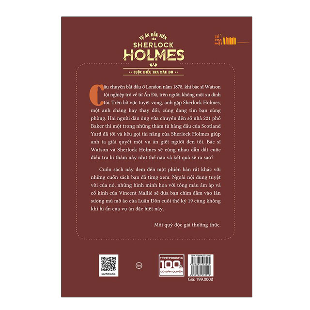 Vụ án đầu tiên của Sherlock Holmes: Cuộc điều tra màu đỏ